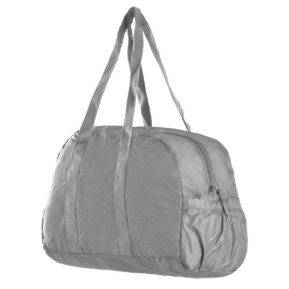 Water-Resistant Ripstop Polyester Packable Shoulder Tote for Easy Travel and Storage