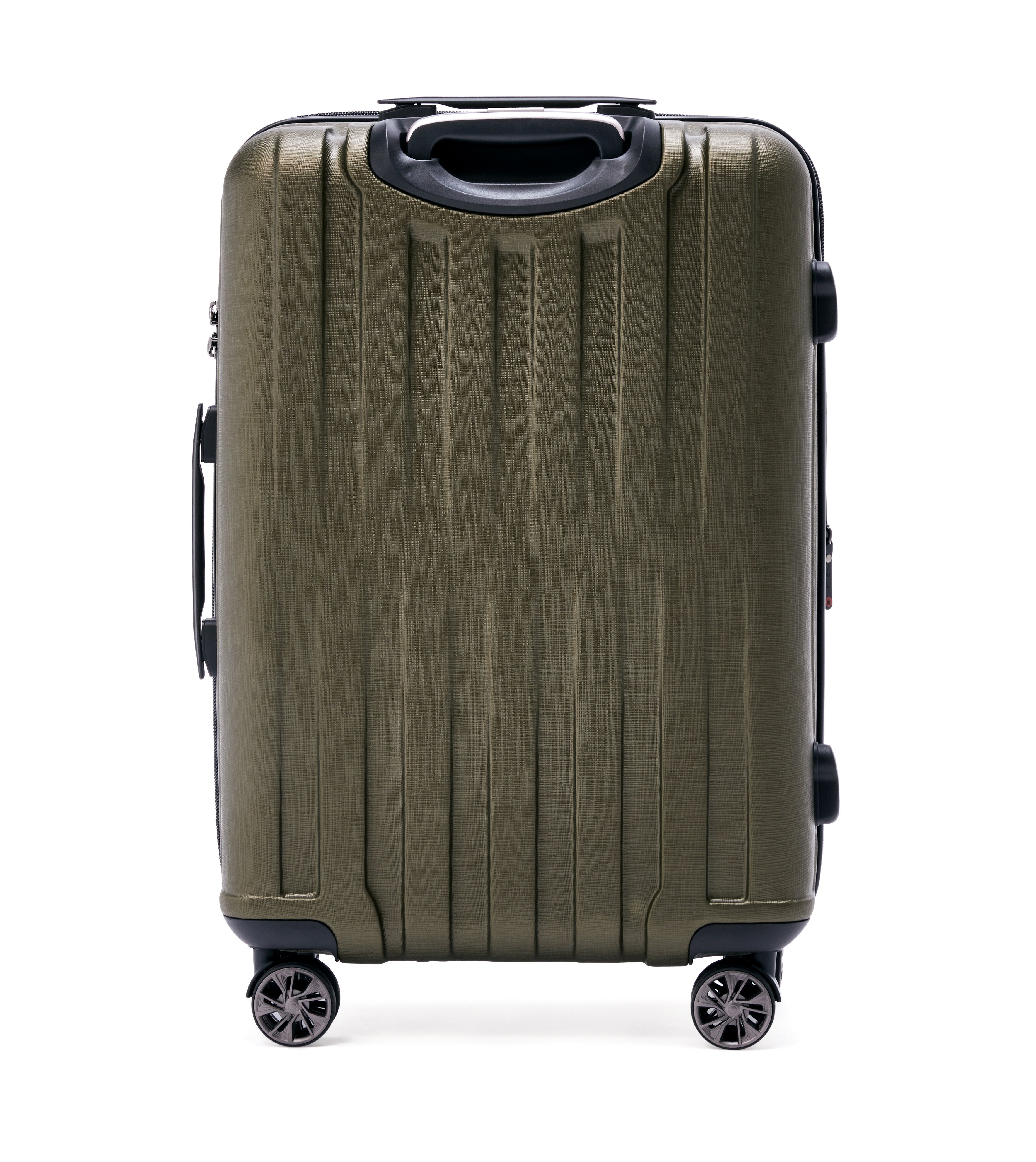 Sidewinder 21" Expandable Carry-On Spinner Polycarbonate Luggage with TSA Lock System