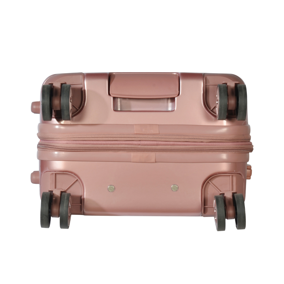 Olympia rose gold luggage shop