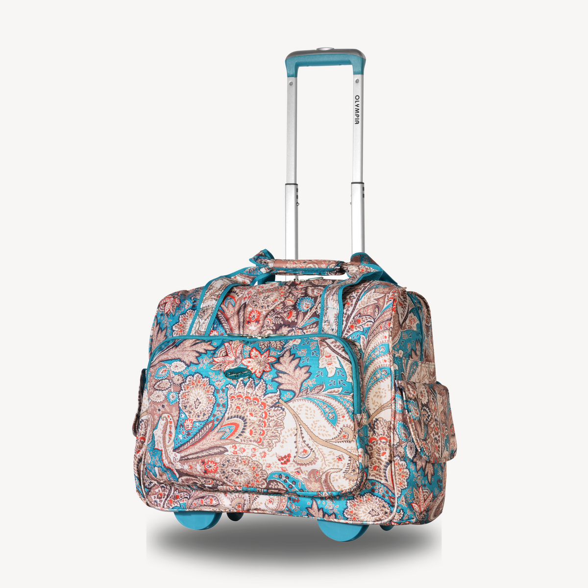 Olympia usa deluxe fashion rolling overnighter luggage Outlet