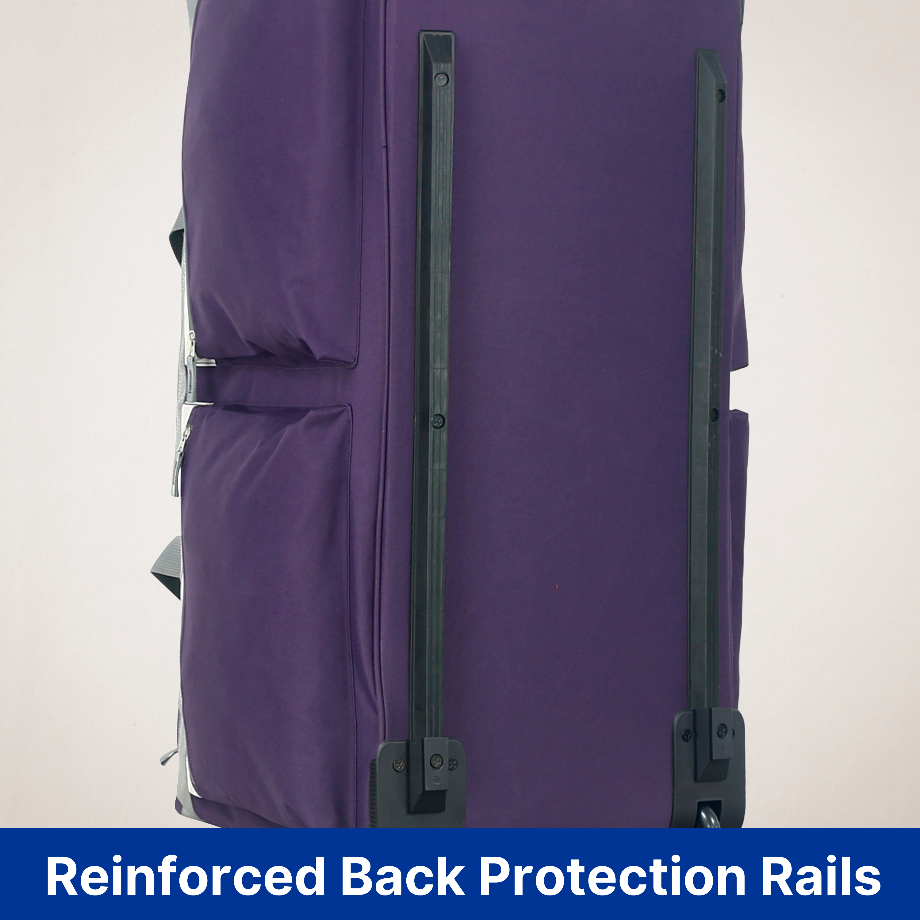 Olympia 33 8 Pocket Rolling Duffel Dark Lavender