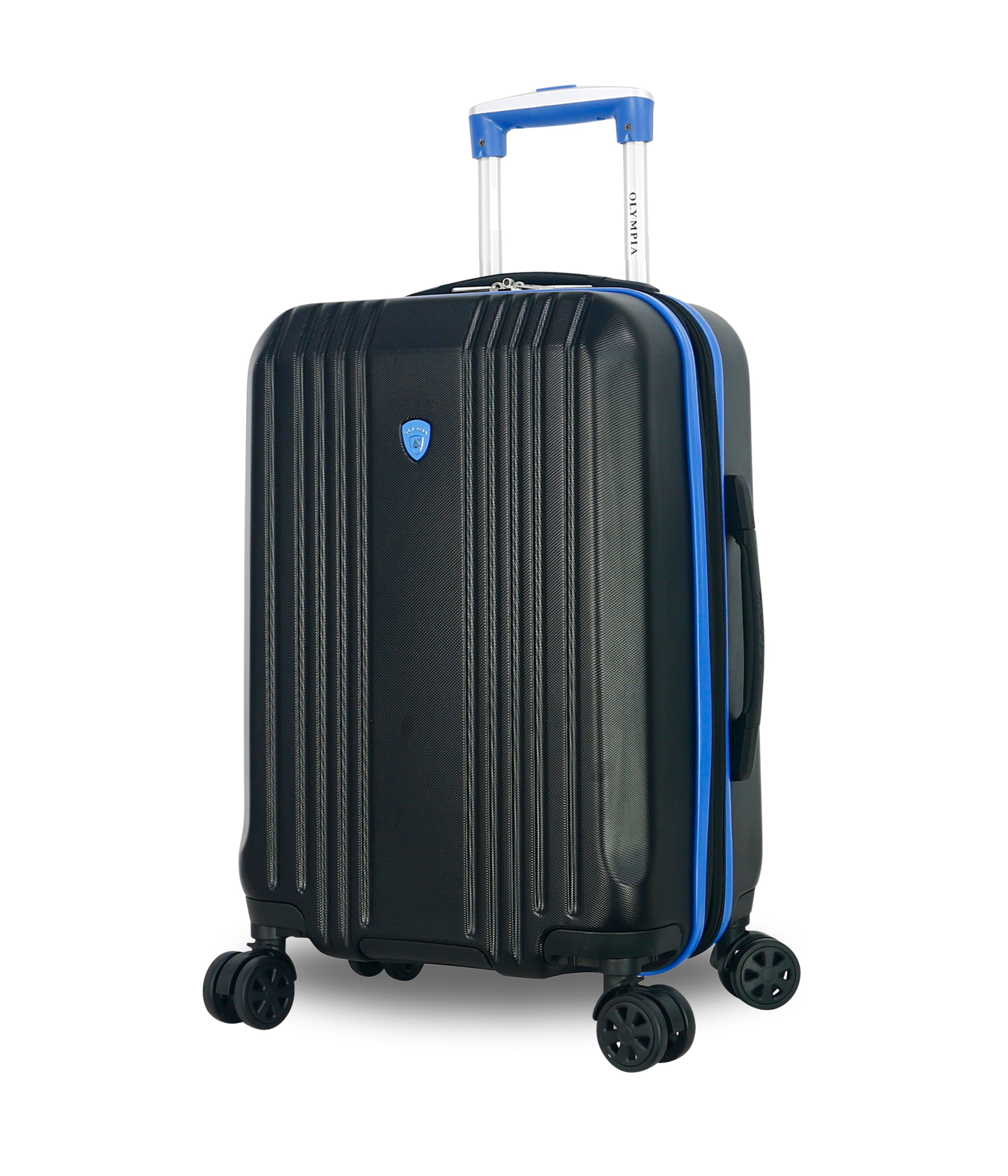 Olympia Apache Plus II 3 Piece PC ABS Expandable Luggage Set with Lapt