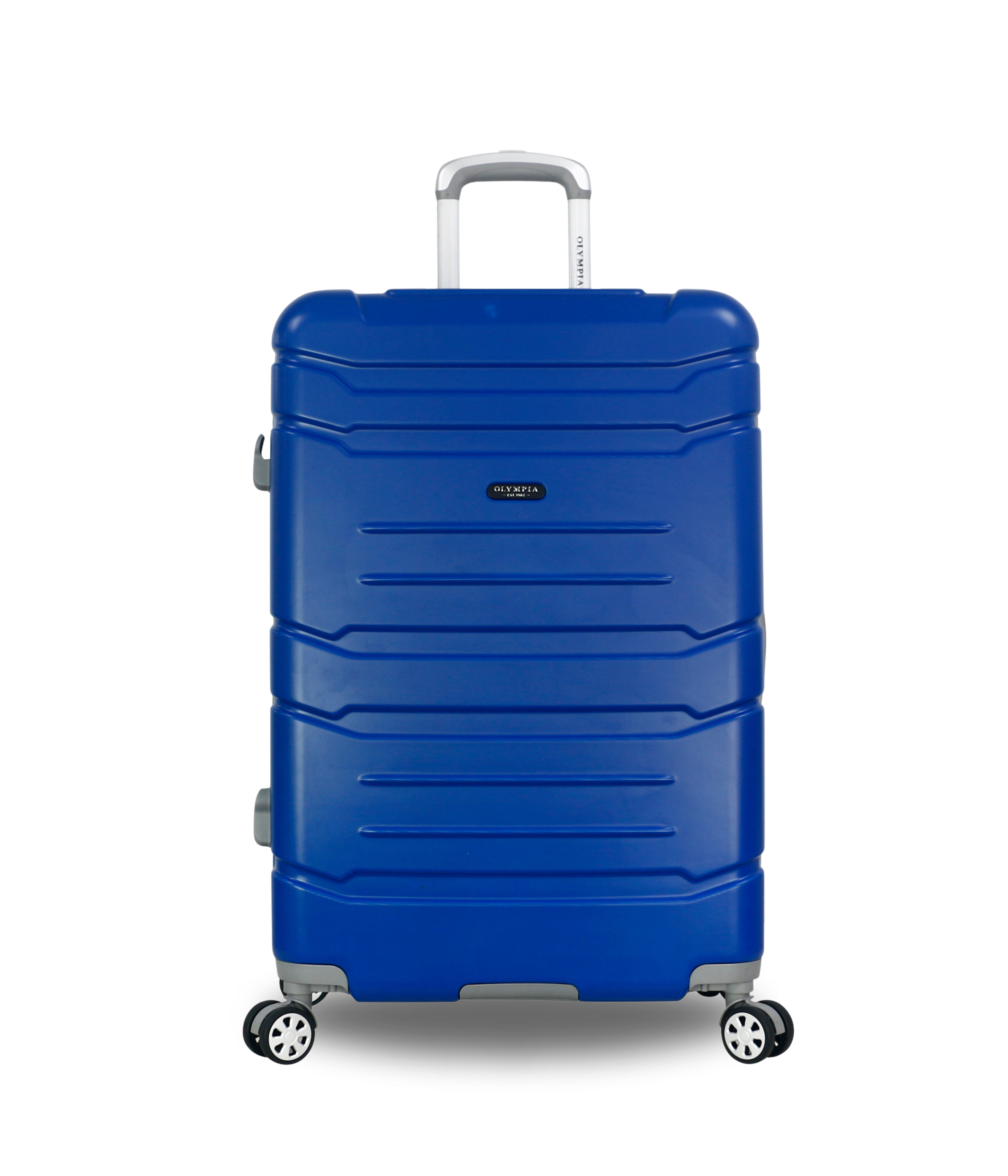 Olympia Denmark 22" Expandable Carry On with Laptop compartment, 8 dual Wheel Spinner