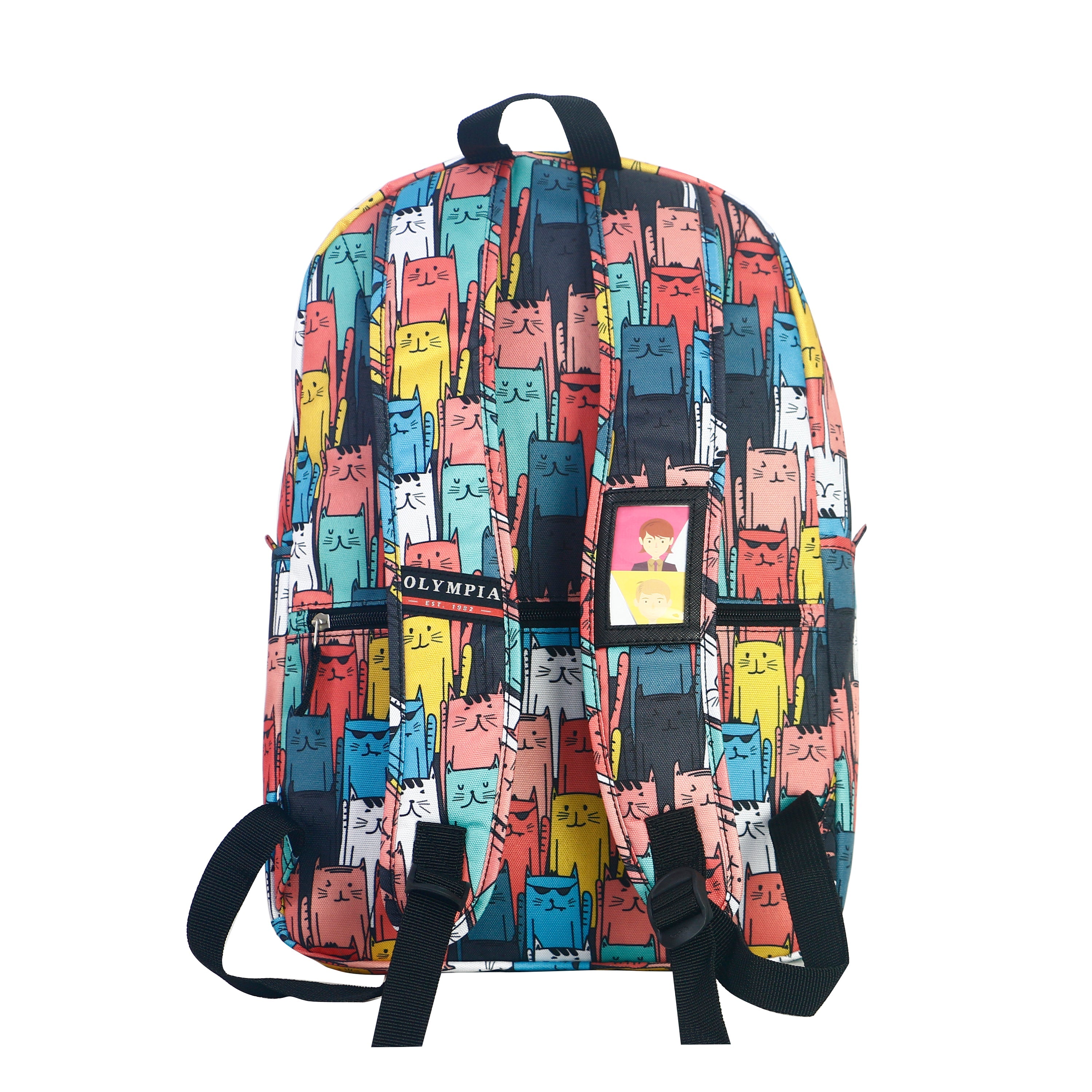 Princeton Authentic Water Resistant Printed Backpack