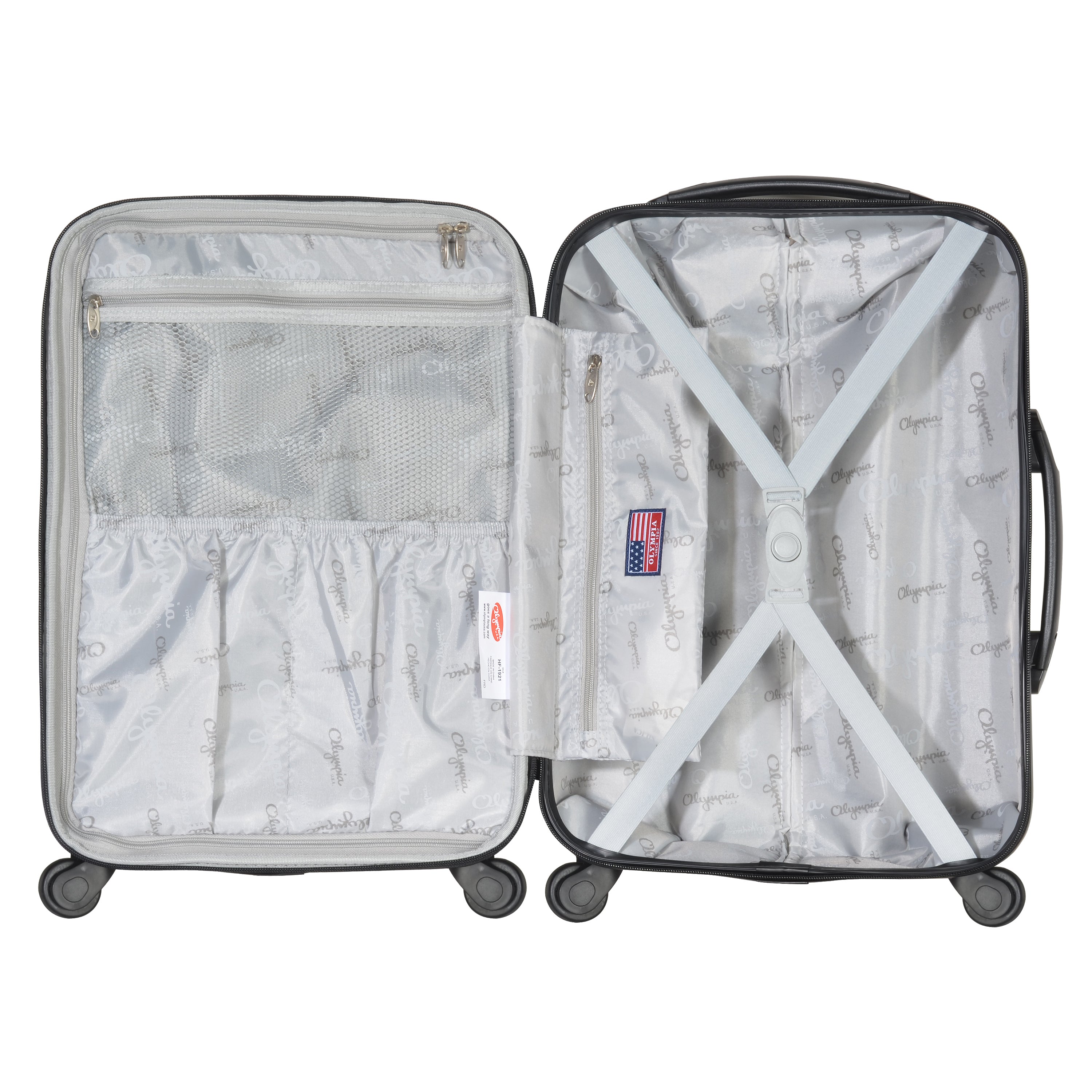 Olympia Apache 21-Inch Lightweight Expandable Carry-On