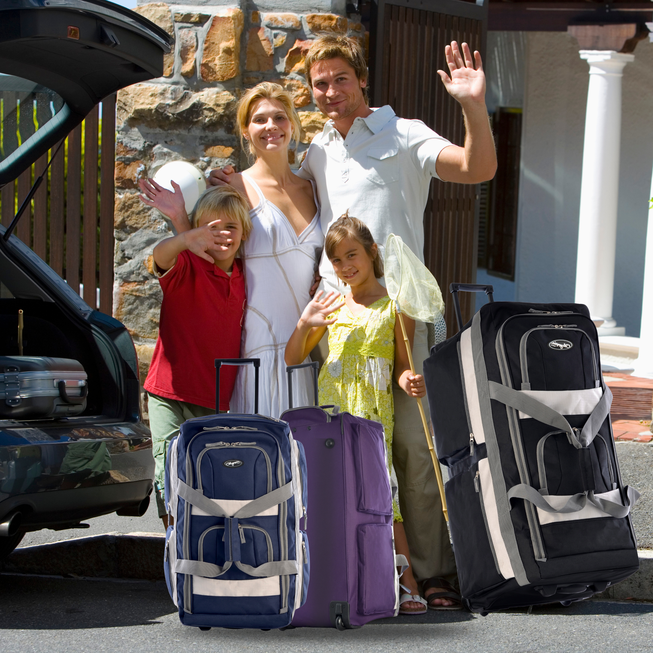 Olympia USA Luggage Bags Duffel Bags Briefcases Totes