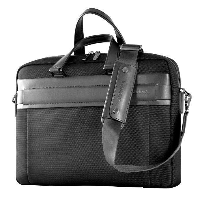 Business case- Ballistic Nylon with leather