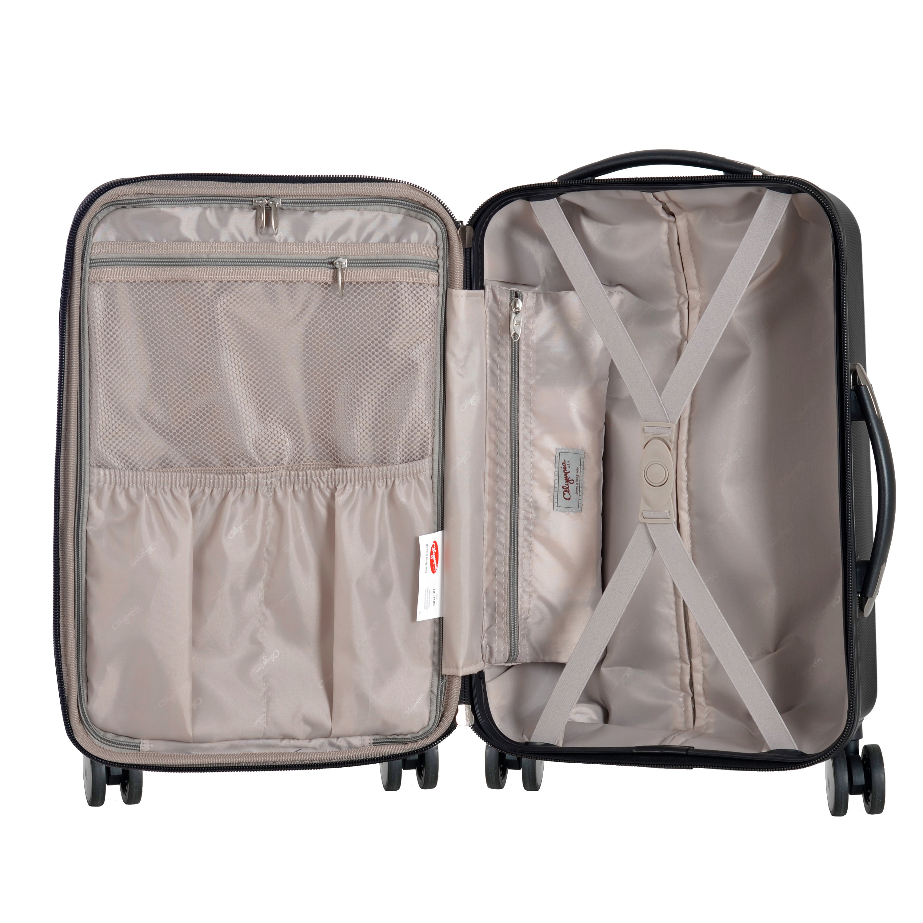 Olympia Titan 21"  Lightweight yet Sturdy Polycarbonate Carry-On
