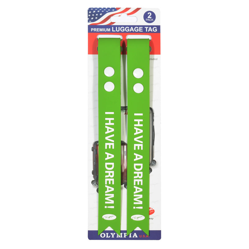 2-Piece Luggage Long Tag Set