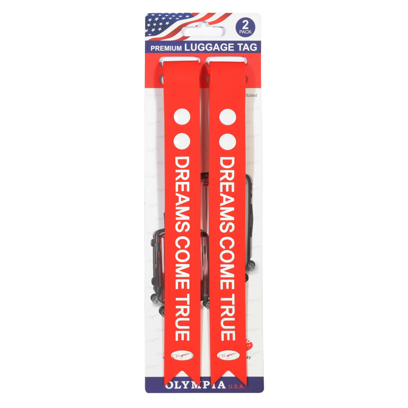 2-Piece Luggage Long Tag Set