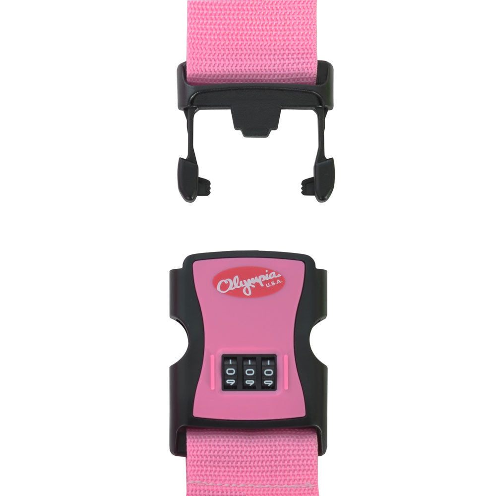 Adjustable 3-Dial Luggage Strap with High Impact ABS Fasteners