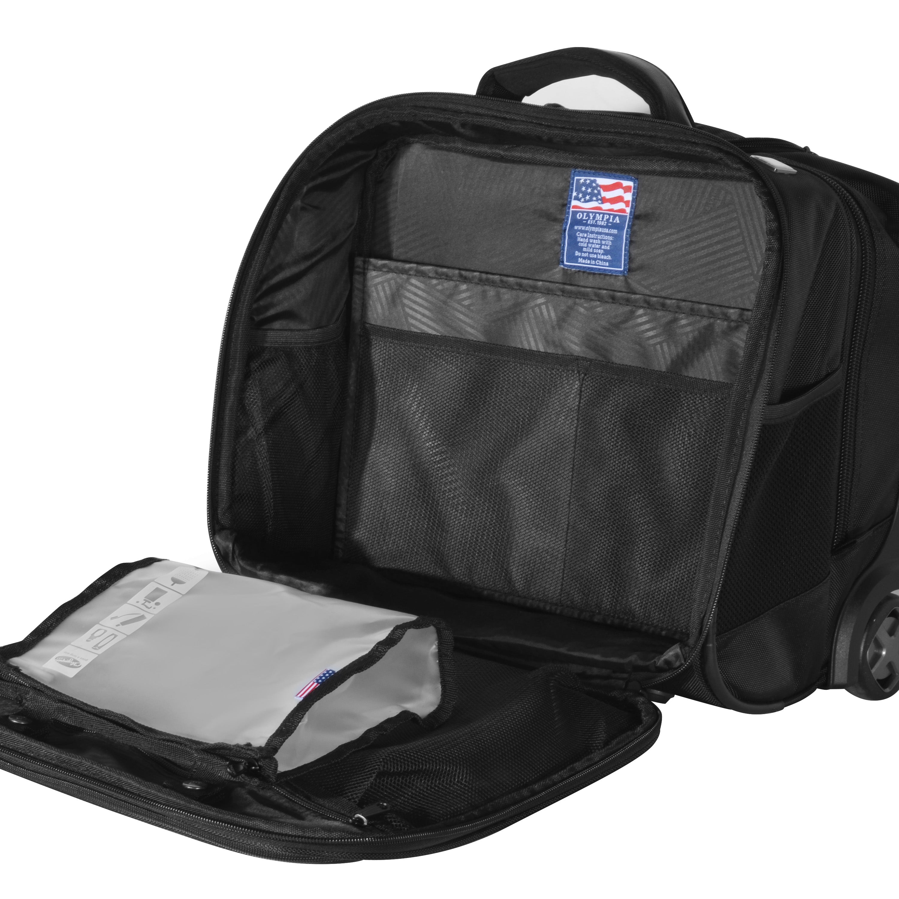 Exec Business Rolling Case with Laptop Compartment